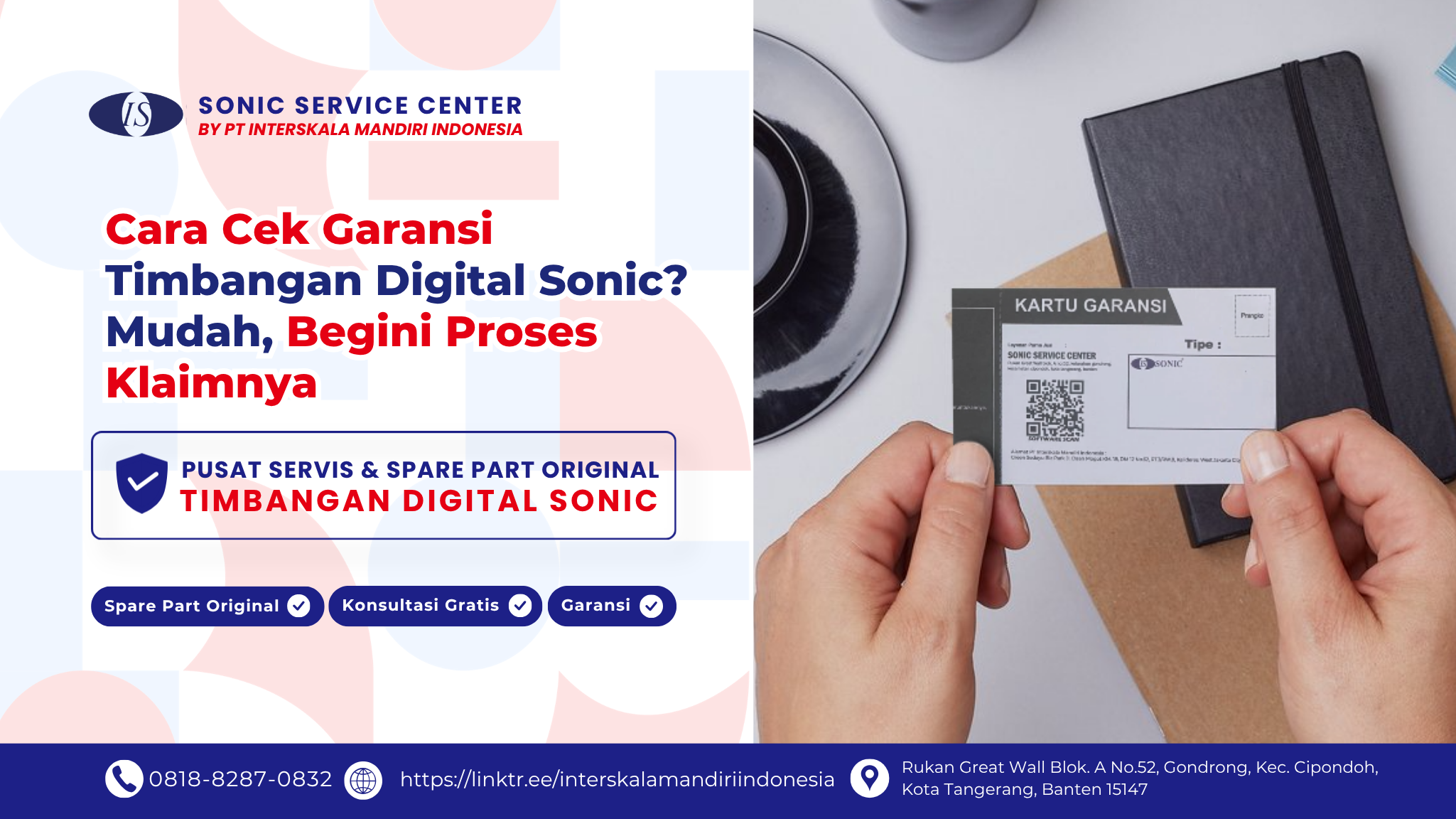 Cara Cek Garansi Timbangan Digital Sonic? Mudah, Begini Proses Klaimnya